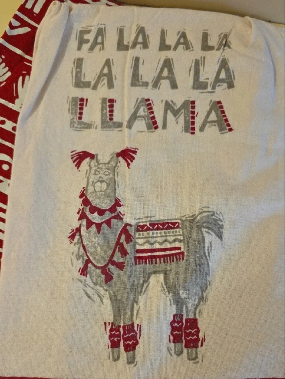 Primitives by Kathy Llama Dish Towel Set
